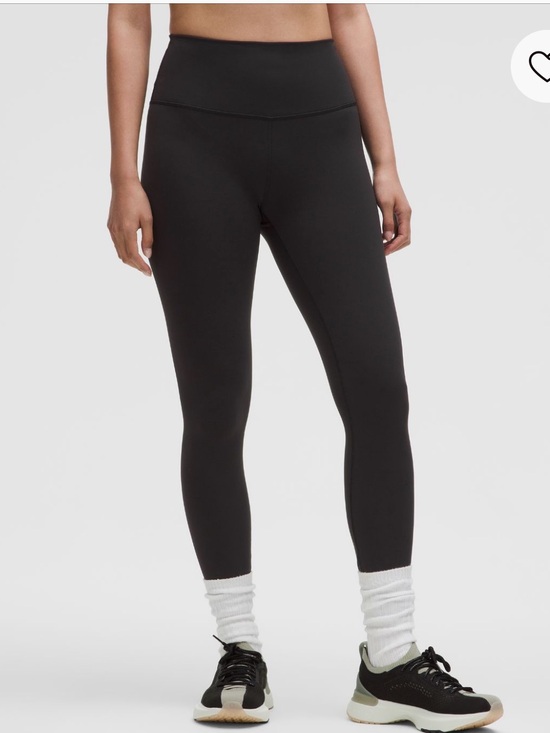 lululemon athletica Pants - lululemon Wunder Train Black High Rise Tight 25”